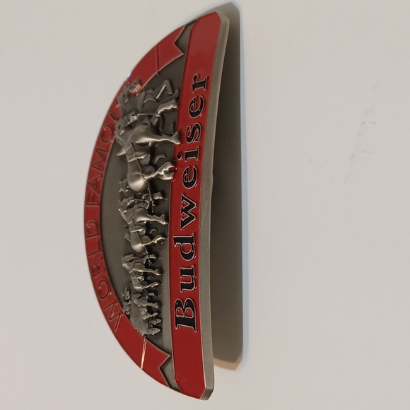 NIB The Bradford Exchange Anheuser-Busch/ Budweiser Belt Buckle Set w/COA - Gift - Picture 10 of 11